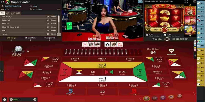 Casino cung cấp nhiều loại cược thú vị trong mỗi trò chơi